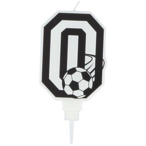 Vela de ftbol nmero 0 - 8,5 cm