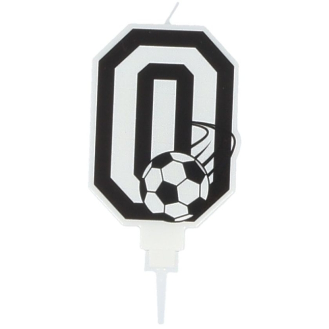 Vela de ftbol nmero 0 - 8, 5 cm 
