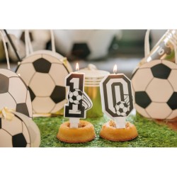 Vela de ftbol nmero 0 - 8, 5 cm. n1