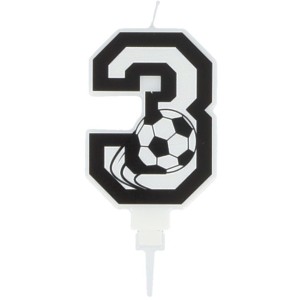 Vela de ftbol nmero 3 - 8,5 cm