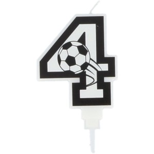 Vela de ftbol nmero 4 - 8,5 cm