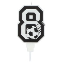 Vela de ftbol nmero 8 - 8,5 cm