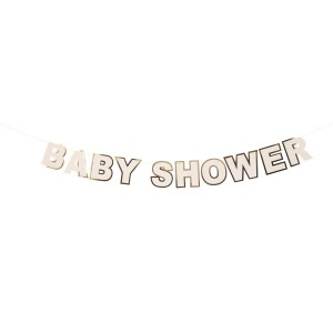 Guirnalda para baby shower