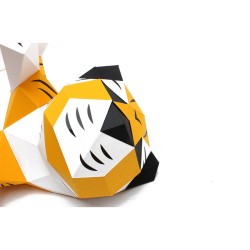 Trofeo Pequeo Tigre - Papel 3D. n1