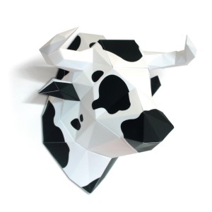 Trofeo Vaca - Papel 3D