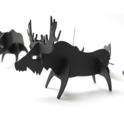 Kit 7 Trofeos Pequeos Animales del Bosque - 3D. n3