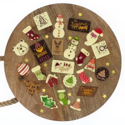 24 Pequeos Regalos de Chocolate (mximo 6 cm) - Calendario de Adviento. n1