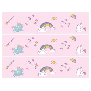 Contornos de pastel - Unicornio