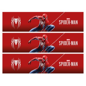 Contornos de pastel de azcar - Spider-Man Marvel