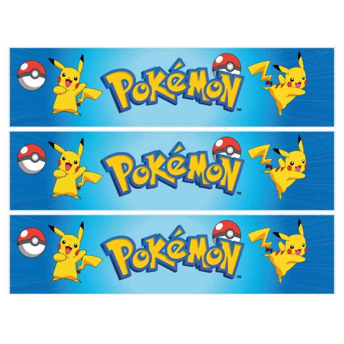 Contornos de pastel - Pokmon 