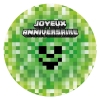 Disco para tarta Pixcraft (19 cm)