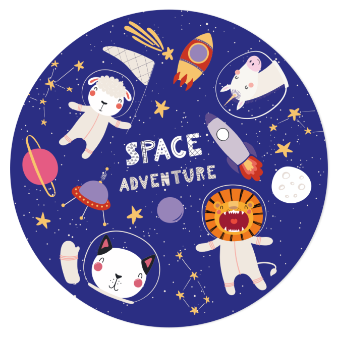 Disco de tarta Astronimales (19 cm) 