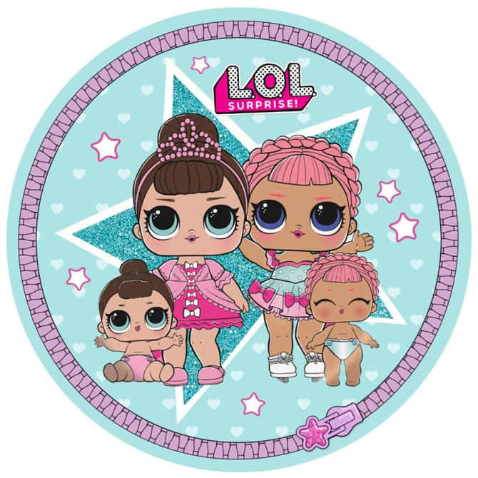 Disco para tarta Lol Surprise - Estrella (19 cm) 