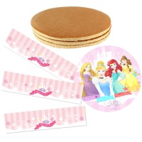 Kit Tarta Princesas Disney - Con bizcocho de vainilla