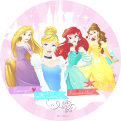 Kit Pastel Princesas Disney. n2