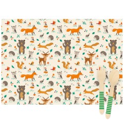 Grande Party Box de animales del bosque. n4