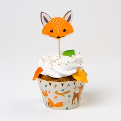 Kit Cupcake Animales del Bosque - Reciclable. n°3
