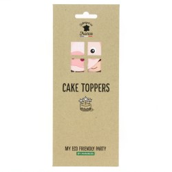 Cakes toppers Animales de la Granja - reciclables. n3