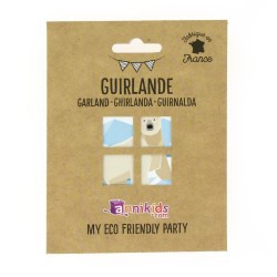 Guirnalda Animales Polares - Reciclable. n2