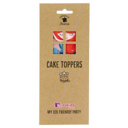 Cake Toppers Coral Sirena - Reciclable. n3