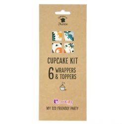 Kit Cupcake Dinosaurio - Reciclable. n3