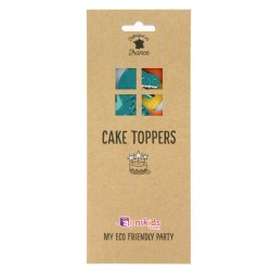 Cakes toppers Dinosaurios - Reciclables. n2