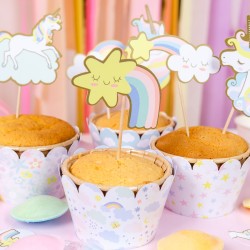Kit de cupcakes de unicornio - Reciclable. n2