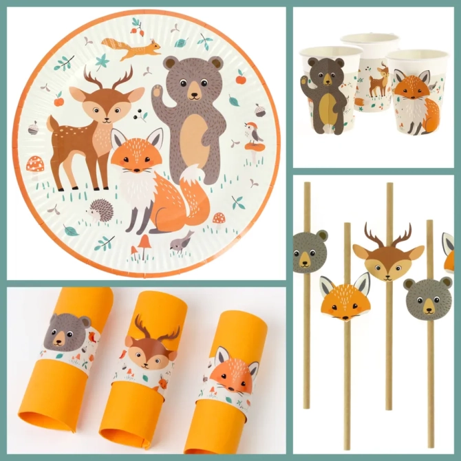 Party Box Animales del bosque 