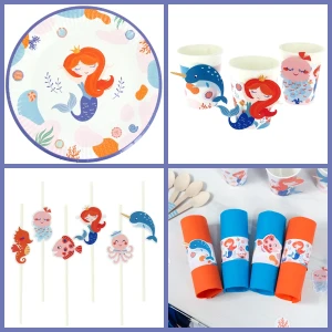 Party Box sirena coral