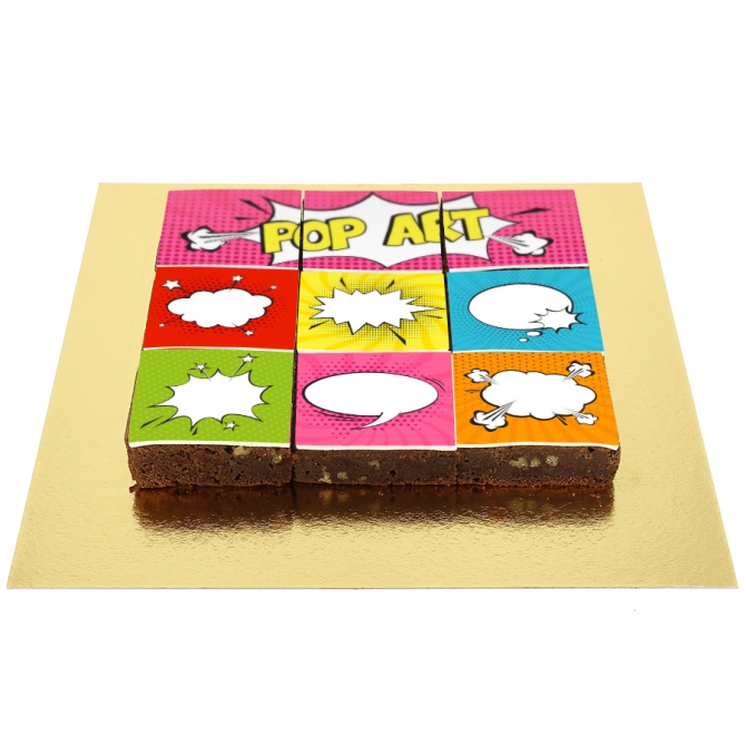 Brownie Pop Art 