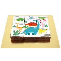 Brownies Dino Colores