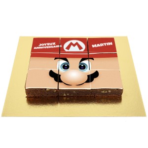 Brownies Mario - Personalizable