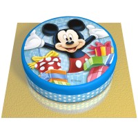 Pastel Happy Mickey -  20 cm Chocolate