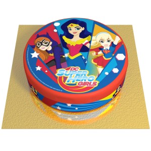 Tarta Super Hero Girls -  20 cm