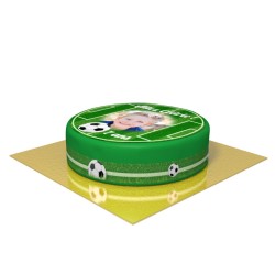 Tarta Campo de Ftbol Personalizable -  20 cm. n1