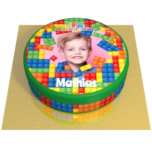 Tarta Block Party personalizable -  20 cm