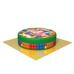 Tarta Block Party personalizable -  20 cm. n1