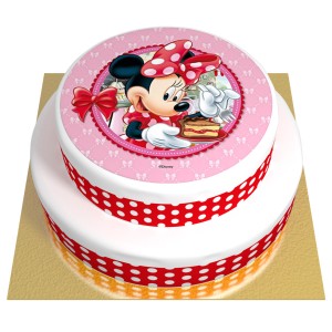 Tarta Minnie - 2 capas