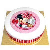 Tarta Minnie -  26 cm Vainilla