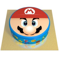 Tarta Super Mario -  20 cm Vainilla