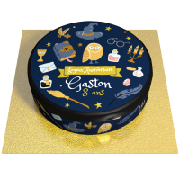 Tarta de Aprendiz de Brujo personalizable -  20 cm