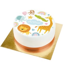 BuenoCake Baby Jungle personalizable -  14 cm. n2