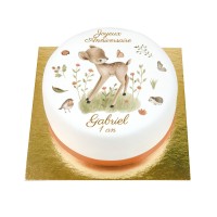 BuenoCake Joli Bois personalizable -  14 cm