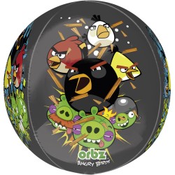 Globo Orbz inflado con helio de Angry Birds. n1