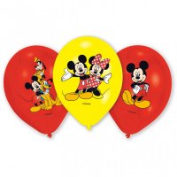 6 globos de Mickey Mouse y sus amigos