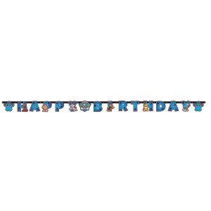 Guirnalda Feliz Cumpleaos Patrulla Canina Friends (2,40m)