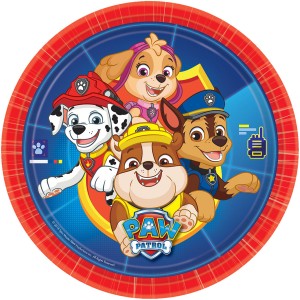 8 platos de los amigos de la Patrulla Canina