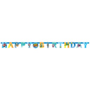 Guirnalda con letras de feliz cumpleaos Top Wing