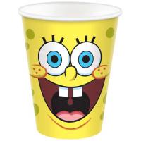 8 vasos de Bob Esponja