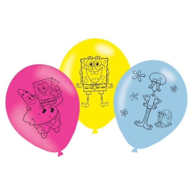 Globos de Bob Esponja 
